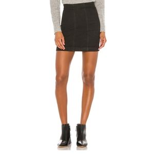 Free People Modern Femme Denim mini skirt